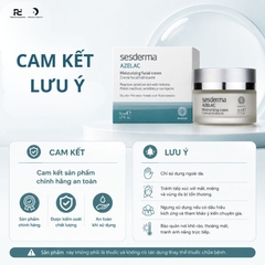 SESDERMA AZELAC MOISTURIZING FACIAL CREAM: Kem Dưỡng Đặc Trị Đỏ Da, Trứng Cá Đỏ & Lão Hóa