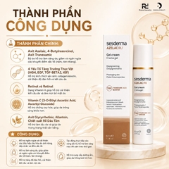 SESDERMA AZELAC RU GEL CREAM: Kem Gel Đặc Trị Nám, Giảm Nhăn & Trẻ Hóa Da Công Nghệ Liposomal