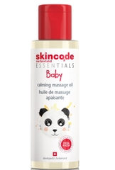 SKINCODE ESSENTIALS BABY CALMING MASSAGE OIL / TINH DẦU MASSAGE DỊU NHẸ NUÔI DƯỠNG VÀ BẢO VỆ DA TRẺ EM