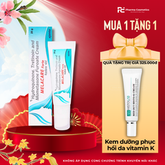 MELACARE FORTE AJANTA- Kem Đặc Trị Nám Chuyên Sâu - Hydroquinone 4%, Tretinoin & Mometasone