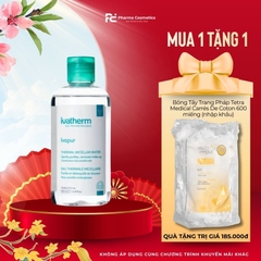 IVATHERM IVAPUR THERMAL MICELLAR WATER: Nước Tẩy Trang Khoáng Chất – Làm Sạch Dịu Nhẹ Cho Da Dầu & Mụn Nhạy Cảm