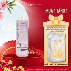 HYAESTIC SOOTHING MICELLAR WATER: Nước Tẩy Trang Dịu Nhẹ, Làm Sạch Sâu & Cân Bằng Độ Ẩm