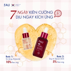 FAU Skin Solution SOS Serum – Tinh Chất Dịu Nhẹ Hỗ Trợ Phục Hồi Và Nuôi Dưỡng Làn Da Nhạy Cảm