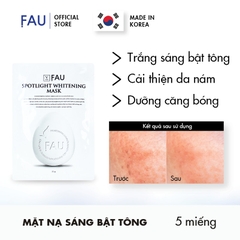 FAU Spotlight Whitening Mask – Mặt Nạ Dưỡng Sáng, Cải Thiện Đốm Sắc Tố Và Dưỡng Da Mịn Màng