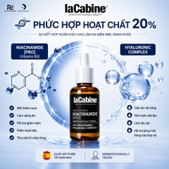 LA CABINE NIACINAMIDE [PRO] SERUM - Tinh Chất Mờ Thâm Nám, Sáng Da, Se Lỗ Chân Lông với 20% Niacinamide