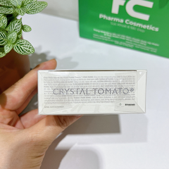 CRYSTAL TOMATO WHITENING SUPPLEMENT / VIÊN UỐNG CÀ CHUA TRẮNG SÁNG DA VÀ MỜ THÂM NÁM (THUẦN CHAY)
