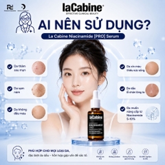 LA CABINE NIACINAMIDE [PRO] SERUM - Tinh Chất Mờ Thâm Nám, Sáng Da, Se Lỗ Chân Lông với 20% Niacinamide