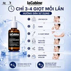 LA CABINE NIACINAMIDE [PRO] SERUM - Tinh Chất Mờ Thâm Nám, Sáng Da, Se Lỗ Chân Lông với 20% Niacinamide