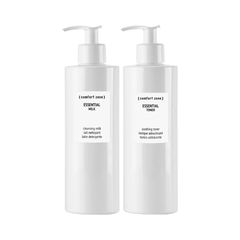 COMFORT ZONE ESSENTIAL MAX SIZE KIT – BỘ SẢN PHẨM LÀM SẠCH DA ESSENTIAL MILK 380ML & ESSENTIAL TONER 380ML