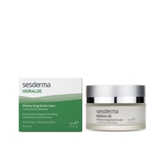 SESDERMA HIDRALOE MOISTURIZING FACIAL CREAM: Kem Dưỡng Ẩm Đa Năng - Làm Dịu & Phục Hồi Da Nhạy Cảm