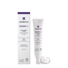 SESDERMA SESGEN 32 EYE CONTOUR CERAMIC: Kem Trẻ Hóa & Tái Tạo Vùng Mắt Cấp Độ Tế Bào