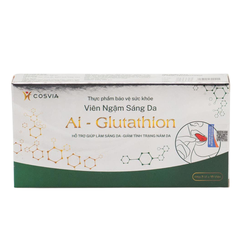 COSVIA AI – GLUTATHION / VIÊN NGẬM SÁNG DA, HỖ TRỢ LÀM SÁNG, GIẢM TÌNH TRẠNG NÁM DA