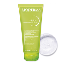 SEBIUM GEL MOUSSANT ACTIF / SỮA RỬA MẶT LÀM SẠCH, THÔNG THOÁNG LỖ CHÂN LÔNG