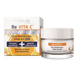 FLOSLEK RE VITA C ULTRA REVITALIZER NIGHT CREAM / KEM DƯỠNG SÁNG VÀ TRẺ HÓA DA BAN ĐÊM