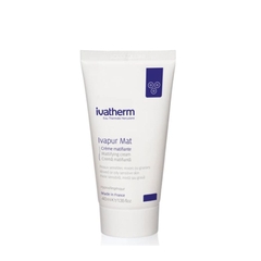 IVATHERM IVAPUR MAT MATTIFYING CREAM: Kem Dưỡng Kiềm Dầu, Dưỡng Ẩm & Làm Dịu Cho Da Dầu Nhạy Cảm