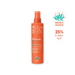 SVR SPRAY SUN SECURE/ Kem chống nắng dạng xịt, trong suốt, không bóng nhờn - SVR Sun Secure Spray SPF50+