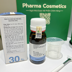 MD: PEEL SALICYLIC 30% / THAY DA SINH HỌC ĐIỀU TRỊ MỤN VIÊM, SƯNG, MỦ