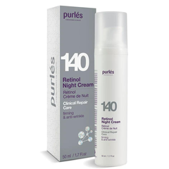 PURLÉS RETINOL NIGHT CREAM / KEM TRẺ HÓA BAN ĐÊM GIÚP TĂNG CƯỜNG TÁI TẠO TRẺ HÓA DA MẠNH MẼ, TRẮNG SÁNG, ĐỒNG ĐỀU MÀU DA, CHỐNG TẮC NGHẼN