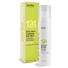 PURLÉS ALOE VERA CALMING GEL 98% / GEL ALOE VERA ĐIỀU TRỊ NHỮNG LÀN DA KÍCH ỨNG, SAU ĐIỀU TRỊ XÂM LẤN, ĐIỀU TRỊ LAZER, RF