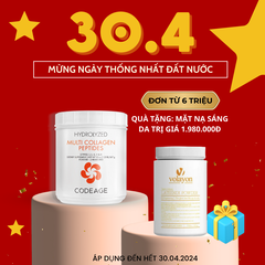 CODEAGE HYDROLYZED MULTI COLLAGEN PEPTIDES / BỘT BỔ SUNG COLLAGEN THỦY PHÂN