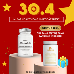 CODEAGE AMEN COLLAGEN / VIÊN UỐNG CHỐNG LÃO HÓA, LÀM SÁNG VÀ ĐỀU MÀU DA