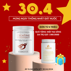 CODEAGE LIPOSOMAL MAGNESIUM GLYCINATE / VIÊN UỐNG HỖ TRỢ CHỦ YẾU CHỨC NĂNG CƠ, THẦN KINH VÀ HỆ THỐNG MIỄN DỊCH