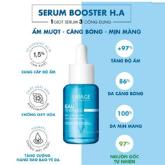 URIAGE EAU THERMALE SÉRUM BOOSTER H.A / SERUM DƯỠNG ẨM KHOÁNG TĂNG CƯỜNG H.A