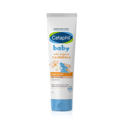 CETAPHIL BABY DIAPER CREAM CALENDULA/ KEM LÀM DỊU VÀ PHÒNG NGỪA HĂM TÃ VỚI HOA CÚC CALENDULA HỮU CƠ