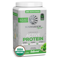 SUNWARRIOR ORGANIC ACTIVE PROTEIN UNFLAVORED / PROTEIN THỰC VẬT HỮU CƠ ( KHÔNG VỊ)