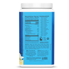 SUNWARRIOR WARRIOR BLEND PLUS GREENS VANILLA / BỘT PROTEIN THỰC VẬT HỮU CƠ THÊM RAU XANH ( VỊ VANILLA)