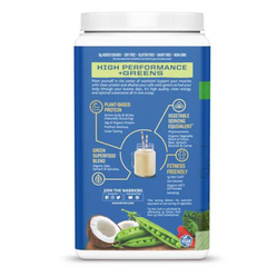 SUNWARRIOR WARRIOR BLEND PLUS GREENS UNFLAVORED / BỘT PROTEIN THỰC VẬT HỮU CƠ THÊM RAU XANH ( KHÔNG CÓ HƯƠNG VỊ)