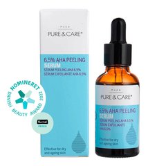 PURE & CARE 6,5% AHA / TẨY TẾ BÀO CHẾT HÓA HỌC GIÚP MỊN MÀNG VÀ ĐỀU MÀU LÀN DA