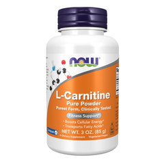 NOW FOODS L-CARNITINE PURE POWDER / BỘT UỐNG HỖ TRỢ GIẢM CÂN, ĐỐT CHÁY MỠ THỪA ( THUẦN CHAY)