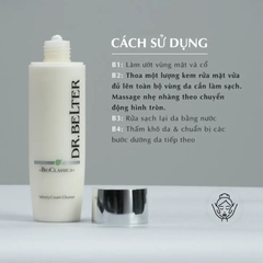 DR.BELTER BIO - CLASSICA VELVETY CREAM CLEANSER/ SỮA RỬA MẶT CHO DA DA LÃO HÓA TỪ 25 ĐẾN 35 TUỔI , DA KHÔ DR.BELTER BIO - CLASSICA VELVETY CREAM CLEANSER