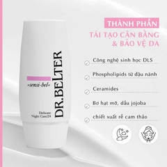 DR.BELTER SENSI BEL DELICATE NIGHT CARE/24/ KEM DƯỠNG ẨM CÂN BẰNG BẢO VỆ DA BAN ĐÊM DR.BELTER SENSI BEL DELICATE NIGHT CARE/24