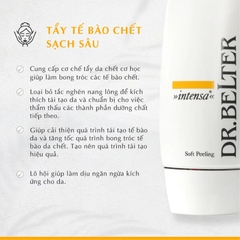 DR.BELTER INTENSA SOFT PEELING / GEL TẨY DA CHẾT CÓ HẠT DÀNH CHO DA THƯỜNG, DA KHỎE