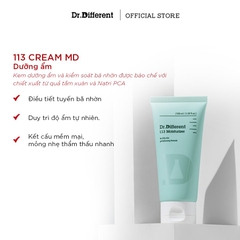 DR.DIFFERENT 113 MOISTURIZER / KEM DƯỠNG ẨM VÀ KIỂM SOÁT BÃ NHỜN TRÊN DA