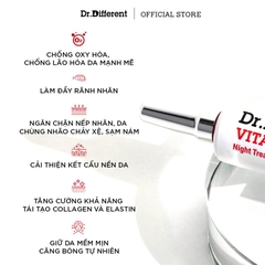 DR.DIFFERENT VITALIFT-A EYE & NECK / KEM DƯỠNG CHỐNG LÃO HÓA, MỜ NẾP NHĂN, TRỊ THÂM VÙNG DA CỔ & MẮT