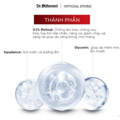 DR.DIFFERENT VITALIFT – A FORTE / KEM DƯỠNG CHỐNG LÃO HÓA, MỜ NẾP NHĂN, TĂNG ĐỘ ĐÀN HỒI, GIẢM CHẠY XỆ