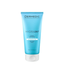 DERMEDIC HYDRAIN3 HIALURO CREAMY CLEANSING GEL: Gel Rửa Mặt Dịu Nhẹ Cho Làn Da Khô & Nhạy Cảm