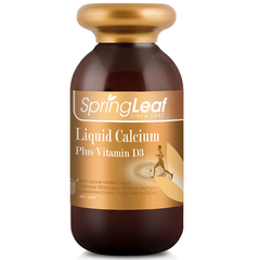 SPRINGLEAF LIQUID CALCIUM PLUS D3 / VIÊN UỐNG BỐ SUNG CANXI, NÂNG CAO SỨC KHỎE XƯƠNG