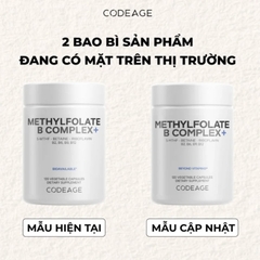 Codeage Methylfolate B Complex – Viên Uống Giải Pháp Vitamin B Nhóm Methyl Hóa Cao Cấp