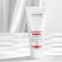 Biotrade Acnaut Oxy Wash Cleansing Gel 200ml: Sữa Rửa Mặt Cho Da Dầu Mụn