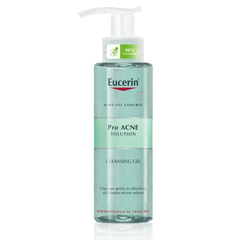 EUCERIN PRO ACNE CLEANSING GEL / GEL RỬA MẶT DÀNH CHO DA MỤN, NHỜN ( 200ML)