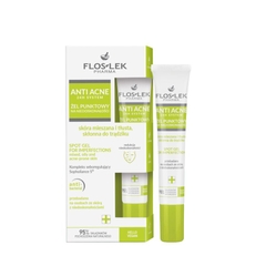 FLOSLEK ANTI ACNE SPOT GEL FOR IMPERFECTIONS : Gel Đặc Trị Mụn Diệt Khuẩn - Hỗ Trợ Gom Cồi & Tiêu Viêm Hiệu Quả