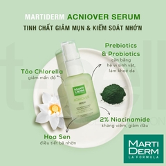 MARTIDERM ACNIOVER SERUM / TINH CHẤT GIẢM MỤN & KIỂM SOÁT NHỜN