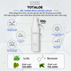 Vivant Totaloe Calming And Hydrating Gel – Giải Pháp Làm Dịu Và Phục Hồi Da Toàn Diện