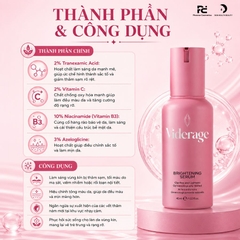 Viderage Brightening Serum: Tinh Chất Làm Sáng, Giảm Thâm Sạm & Trẻ Hóa Vùng Kín Cao Cấp