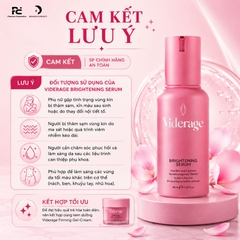 Viderage Brightening Serum: Tinh Chất Làm Sáng, Giảm Thâm Sạm & Trẻ Hóa Vùng Kín Cao Cấp
