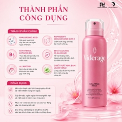 Viderage Calming Mist: Xịt Dưỡng Làm Dịu, Cấp Ẩm Sâu & Phục Hồi Vùng Kín Tức Thì